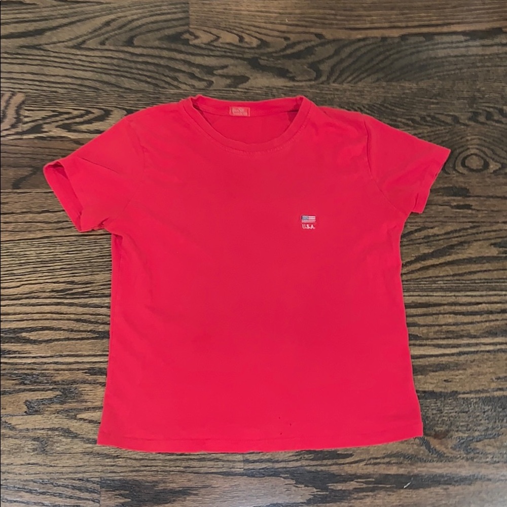 Red Brandy Melville T-shirt